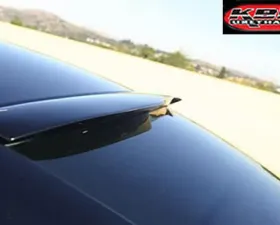 KBD Bodykits Premier Style 1 Piece Roof Wing Spoiler Dodge Charger 2006-2010