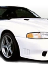 KBD Bodykits Sallen 2 Style 1 Piece Front Bumper Ford Mustang 1994-1998                                     - 37-2241 - Image 2