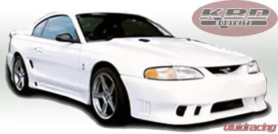 KBD Bodykits Sallen 2 Style 1 Piece Front Bumper Ford Mustang 1994-1998 - 37-2241