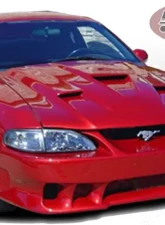 KBD Bodykits Sallen 2 Style 1 Piece Front Bumper Ford Mustang 1994-1998                                     - 37-2241 - Image 3