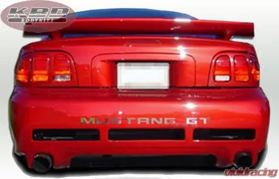 KBD Bodykits Sallen 2 Style 1 Piece Rear Bumper Ford Mustang 1994-1998 - 37-2242
