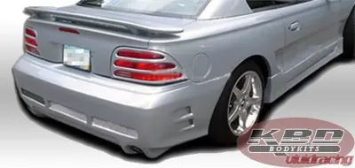 KBD Bodykits Sallen 2 Style 1 Piece Rear Bumper Ford Mustang 1994-1998 - 37-2242