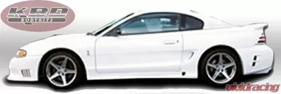 KBD Bodykits Sallen 2 Style 2 Piece Side Skirts Pair Ford Mustang 94-98 - 37-2279