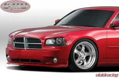 KBD Bodykits Premier Style 1 Piece Polyurethane Front Lip for Dodge Charger 2006-2010 - 37-2252
