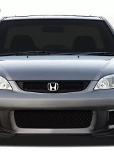 KBD Bodykits BM Spec Style 1 Piece Front Bumper Honda Civic 2DR | 4DR 2004-2005                                     - 37-2255 - Image 2