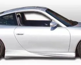 KBD Bodykits GT2 Look Style 2 Piece Side Skirts Pair Porsche 996 C2 | C4 Carrera 1999-2004