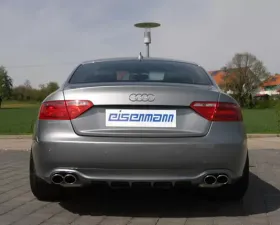 Eisenmann Stainless Axleback Exhaust 4x90x70mm Oval Tips Audi S5 4.2L Quattro 08-20
