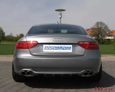 Eisenmann Stainless Axleback Exhaust 4x90x70mm Oval Tips Audi S5 4.2L Quattro 08-20 - A1227.00974