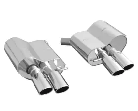 Eisenmann Stainless Catback Exhaust 4x90x70mm Oval Tips Audi A5 2.0 TFSI Quattro 08-16