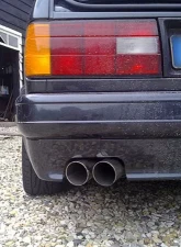 Eisenmann Stainless Axleback Exhaust 2x70mm Round Tips BMW 325i 2.5L E30 84-91                                     - B5204.00700 - Image 3