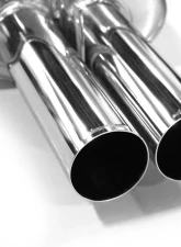 Eisenmann Stainless Axleback Exhaust 2x70mm Round Tips BMW M3 2.3L E30 86-92                                     - B5206.00700 - Image 2