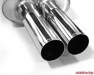 Eisenmann Stainless Axleback Exhaust 2x70mm Round Tips BMW M3 2.3L E30 86-92 - B5206.00700