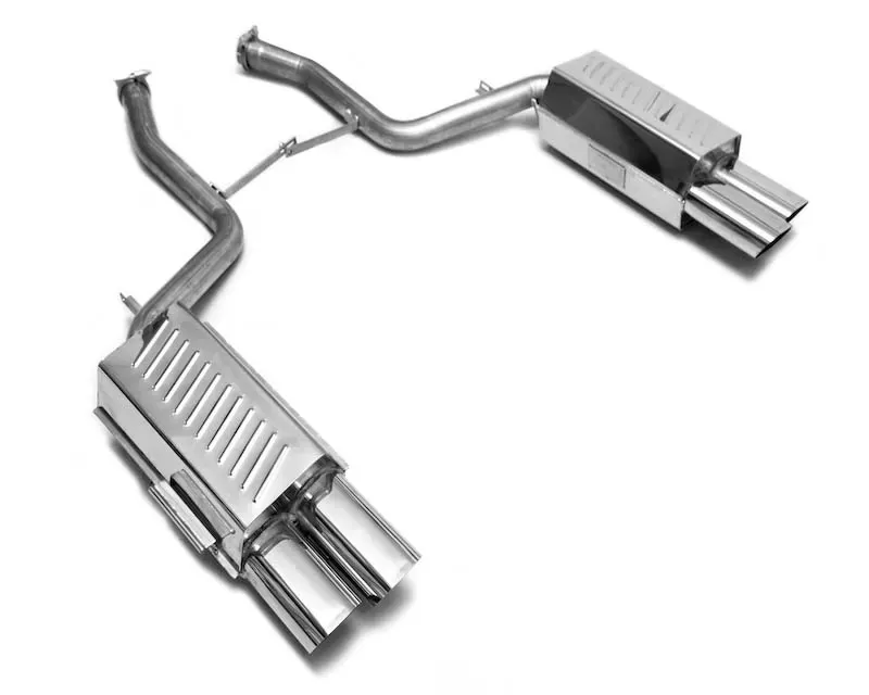 Eisenmann Stainless Steel Axleback Exhaust 4 x 76 Round Tips Volkswagen Golf | GTI MK7 2.0 TSI 2014 - V2700.00764