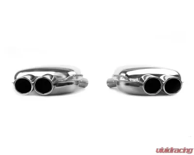 Eisenmann Stainless Axleback Exhaust 4x90mm Round Tips BMW 535i Gran Turismo 10-12 - B5251.00904