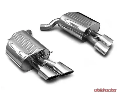 Eisenmann Stainless Axleback Exhaust 4x120x77mm Oval Tips BMW M6 E63/64 06-10 - B5311.02180