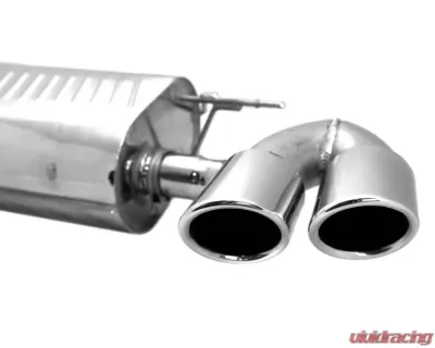 Eisenmann Stainless Axleback Exhaust 4x80mm Round Tips BMW X5 4.8L 07-13 - B5345.00804