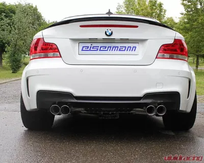 Eisenmann Stainless Axleback Exhaust 4x83mm Round Tips BMW 1M Coupe E82 11-12 - B5422.00834