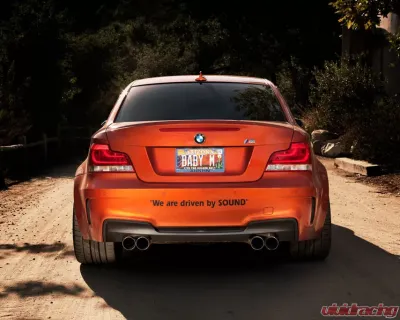 Eisenmann Stainless Axleback Exhaust 4x83mm Round Tips BMW 1M Coupe E82 11-12 - B5422.00834