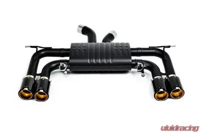 Eisenmann Sport Performance Muffler System Carbon Fiber Signature Gold Inner Tips BMW X5M | X6M 2015-2018 - B5446.00904CG