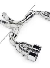 Eisenmann Race Performance Exhaust System w/102mm Round SS Tips BMW X5M | X6M F8x 15-18                                     - B5446.21024 - Image 3