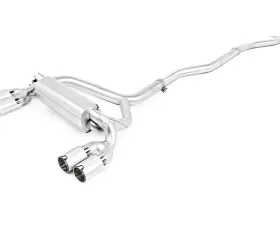 Eisenmann Performance Exhaust System w/Silver Brushed Anodized LeMans Tips BMW M2 F87 2016-2021