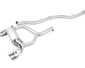 Eisenmann Performance Exhaust System w/Black Brushed Anodized LeMans Tips BMW M2 F87 2016-2021