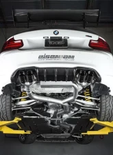 Eisenmann Performance Exhaust System w/Carbon Fiber Signature Tips BMW M2 F87 2016-2021                                     - B5452.00904.C - Image 4