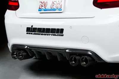 Eisenmann Performance Exhaust System w/Carbon Fiber Signature Tips BMW M2 F87 2016-2021 - B5452.00904.C