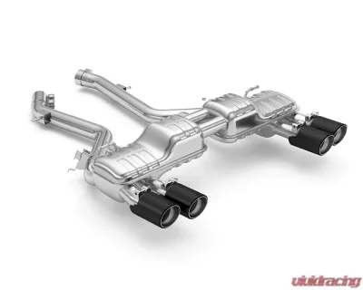 Eisenmann Valved Competition Exhaust w/ 4x90mm Signature tips Carbon BMW F87 M2 2018-2021 - B5462.00904.C