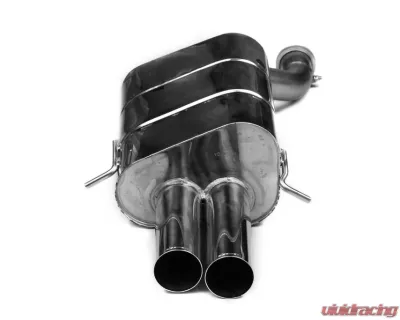 Eisenmann Stainless Axleback Exhaust 2x83mm Round Tips Mercedes-Benz CLK500 Cabrio 03-06 - D7247.00831