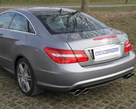 Eisenmann Stainless Catback Exhaust 4x120x77mm Oval Tips Mercedes-Benz E500 Coupe 10-13