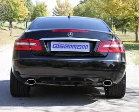 Eisenmann Stainless Catback Exhaust 2x120x77mm Oval Tips Mercedes-Benz E350 Coupe 12-13