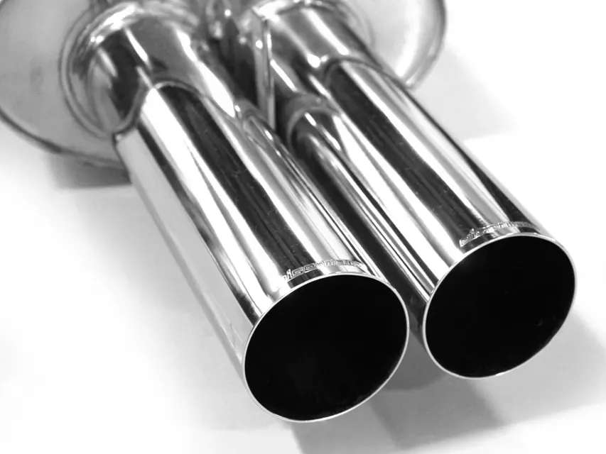 Eisenmann Stainless Steel Axleback Exhaust 2 x 102 mm Round Tips Volkswagen Golf GTI Mk6 2.0 TSI 10-14 - V2506.01023