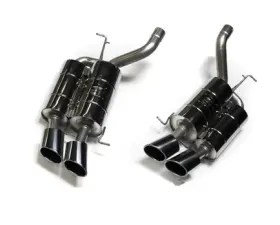 Eisenmann Stainless Axleback Exhaust 4x120x77mm Oval Tips BMW M5 E60 Sedan 2006-2010