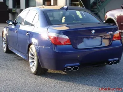 Eisenmann Stainless Axleback Exhaust 4x120x77mm Oval Tips BMW M5 E60 Sedan 2006-2010 - B5258.02180