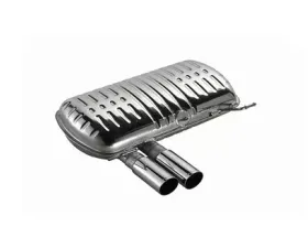 Eisenmann Stainless Axleback Exhaust 2x70mm Round Tips BMW 330i E90-91 06-11