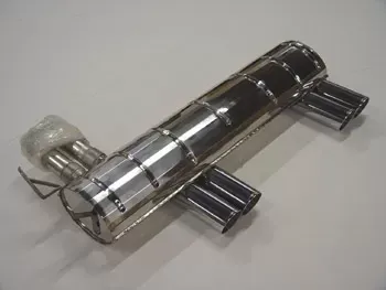 Eisenmann Stainless Axleback Exhaust 4x83mm Le Mans Tips BMW M3 3.2L E46 01-06 - B5313.00832