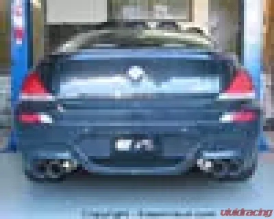 Eisenmann Stainless Axleback Exhaust 4x83mm Round Tips BMW M6 E63/64 06-10 - B5311.00831