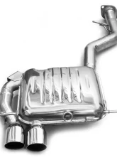Eisenmann Stainless Catback Exhaust 2x83mm Round Tips BMW 135i M-Tech 08-13                                     - B5350.00832 - Image 2