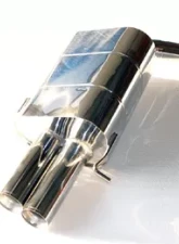 Eisenmann Stainless Axleback Exhaust 2x83mm Round Tips Mercedes-Benz CLK500 Cabrio 03-06                                     - D7247.00831 - Image 4