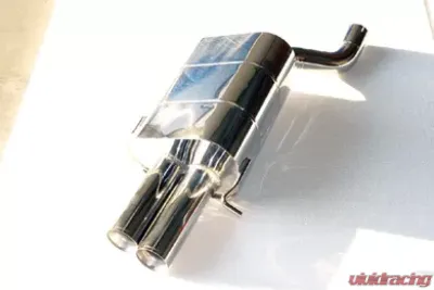 Eisenmann Stainless Axleback Exhaust 2x83mm Round Tips Mercedes-Benz CLK500 Cabrio 03-06 - D7247.00831