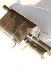 Eisenmann Stainless Axleback Exhaust 2x83mm Round Tips Mercedes-Benz CLK500 Cabrio 03-06                                     - D7247.00831 - Image 5