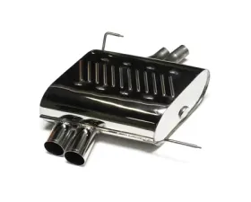 Eisenmann Stainless Axleback Exhaust 2x76mm Round Tips BMW Z4 OEM Valence 06-08