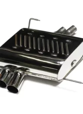Eisenmann Stainless Axleback Exhaust 2x76mm Round Tips BMW Z4 Aero Valence 03-05                                     - B5262.09760 - Image 2