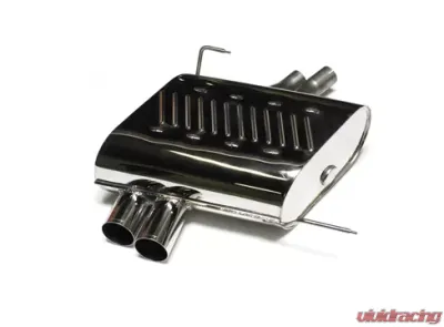 Eisenmann Stainless Axleback Exhaust 2x76mm Round Tips BMW Z4 Aero Valence 03-05 - B5262.09760