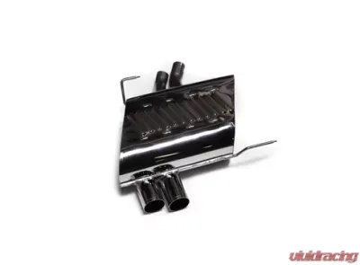 Eisenmann Stainless Axleback Exhaust 2x76mm Round Tips BMW Z4 Aero Valence 03-05 - B5262.09760