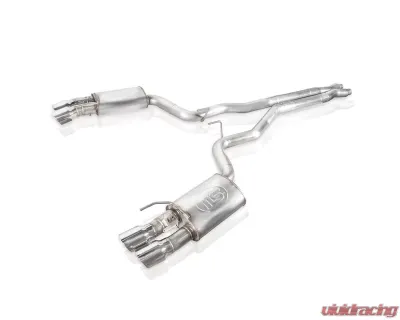 Redline Catback Exhaust w/ Active Valves H-Pipe Ford Mustang GT 18-20 - M18CBXFCV