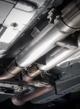 Redline Catback Exhaust w/ Active Valves H-Pipe Ford Mustang GT 18-20                                     - M18CBXFCV - Image 3