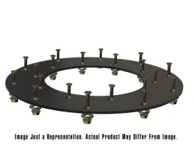 Fidanza Performance Flywheel Friction Kit OD 10.0; ID 6.0; BP 12 6/Fasteners Incl.