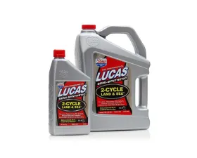 Lucas Semi-Synthetic 2-Cycle Land/Se A Oil Qt
